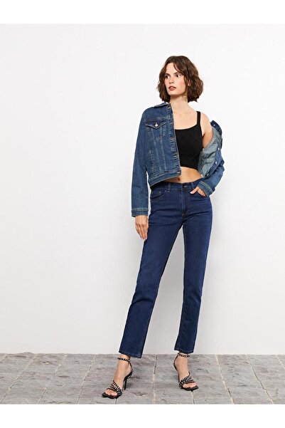 LC Waikiki LCW Casual Square Collar Self Patterned Women's Knitwear Crop