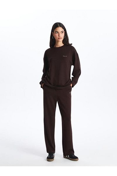 LC Waikiki Γυναικεία φούτερ με στάμπα LCW Vision Elastic Waist