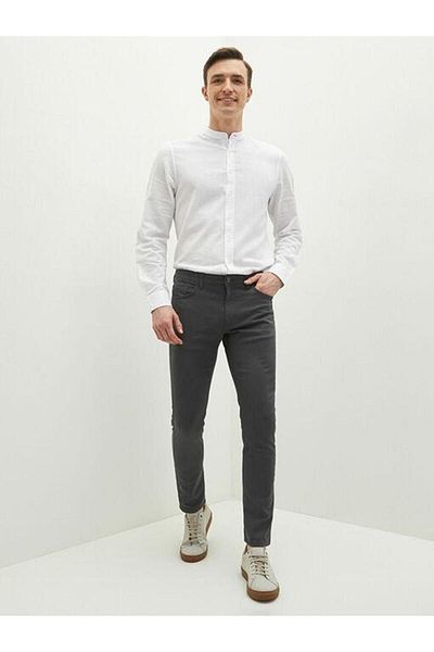 LC Waikiki Ανδρικό παντελόνι Chino LCWAIKIKI Classic Wide Fit Gabardine