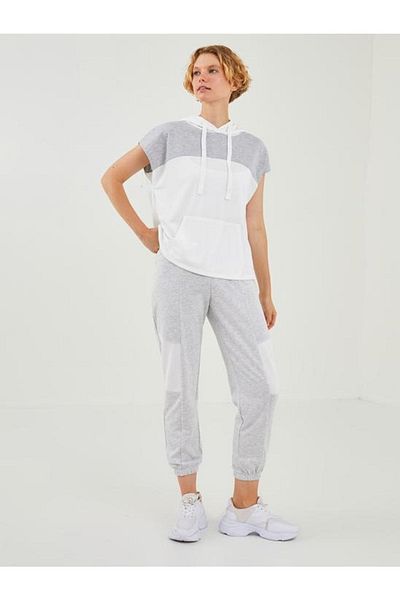 LC Waikiki Straight Women's Sports Sweatpants with Elastic Waist