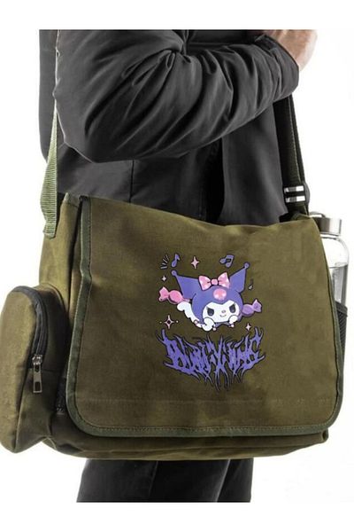 Touz Moda Harajuku Kuromi Anime Messenger Bag