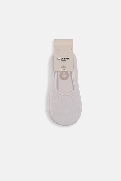 LC Waikiki Ανδρικές λευκές κάλτσες 9S4233Z8