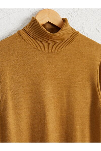 LC Waikiki Ανδρικό πουλόβερ κίτρινο 0W1592Z8