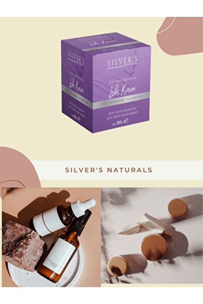 Silver's Naturals Leke Karşıtı Cilt Tonu Eşitleyici E Vitaminli-50ml(SİVİLCE,DOĞUM,YAŞLILIK LEKESİ,GÜNEŞ YANIKLARI)