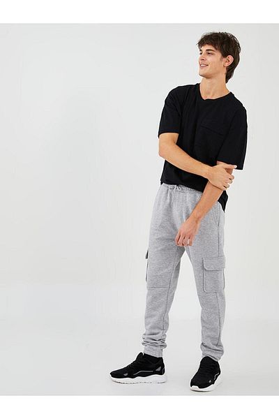LC Waikiki Ανδρικό αθλητικό παντελόνι Jogger Standard Fit XSIDE