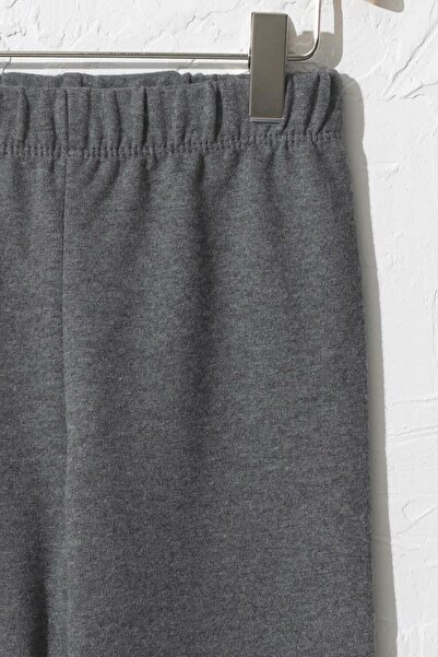 LC Waikiki Kız Çocuk Antrasit Melanj L8N Tayt