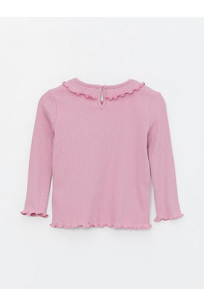 LC Waikiki LCW Baby - Long Sleeve Crew NecK Baby Girl T-shirt