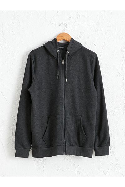 LC Waikiki Φούτερ Anthracite Melange D5D για αγόρι