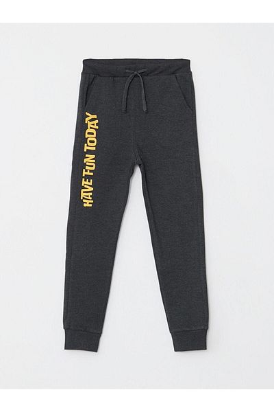 LC Waikiki LCW Kids Boys Jogger Sweatpants - Ελαστική μέση και στάμπα