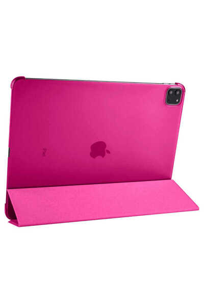 ZenithWorks Apple iPad Pro 12.9 2022 M2  Uyumlu  Smart Cover Standlı 1-1 Kılıf