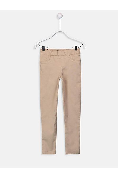 LC Waikiki Παιδικό Skinny Gabardine Κοριτσίστικο Παντελόνι LCW