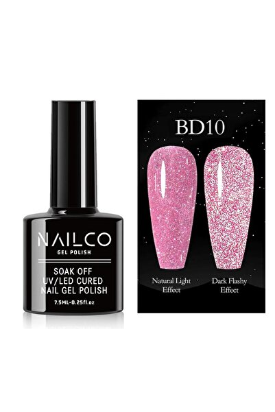 Naıl Co Uv Led Kalıcı Oje 7.5 ml Disko Reflective BD10 NC082