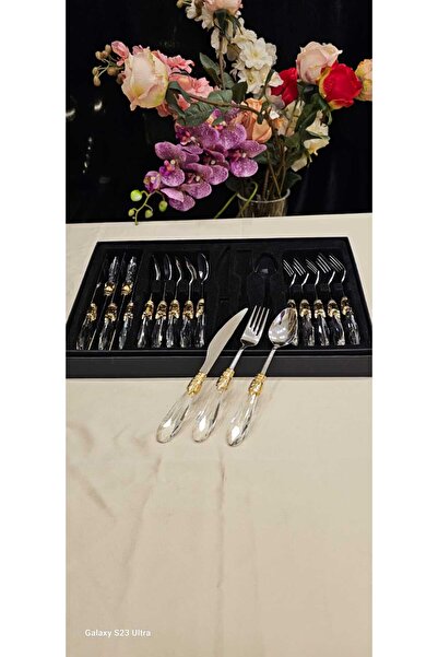 MaviDamla 18 PARÇA DAMLA MODEL TATLI SETİ GOLD