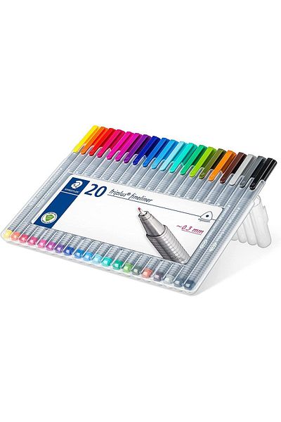 Staedtler 334 Sb20 Trıplus Fineliner Set of 20