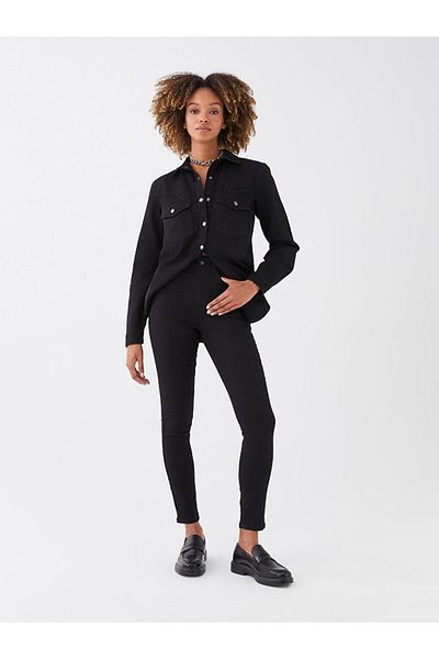 LC Waikiki Γυναικείο τζιν παντελόνι LCW Jeans ψηλόμεσο Super Skinny Fit