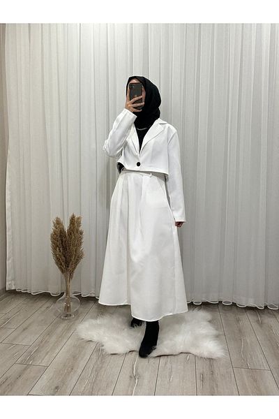 qarmacha Mini Jacket Suit Set