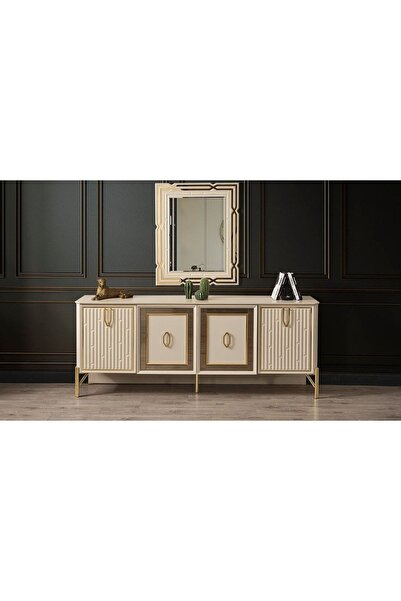 mobilyabazari Bahar Yemek Odası Konsol (vizon-bej)