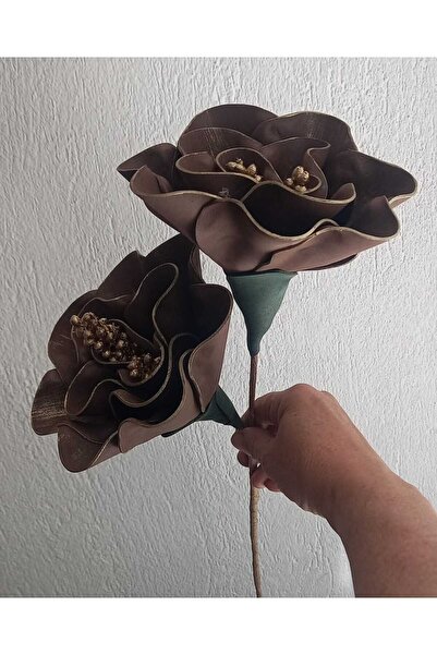 kutmen حزمة مزدوجة مصنوعة يدويًا من اللاتكس أو زهرة مزهرية إيفا (زهرة صناعية)