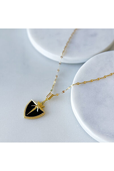 CHARMLUCKY Steel Black Pendant