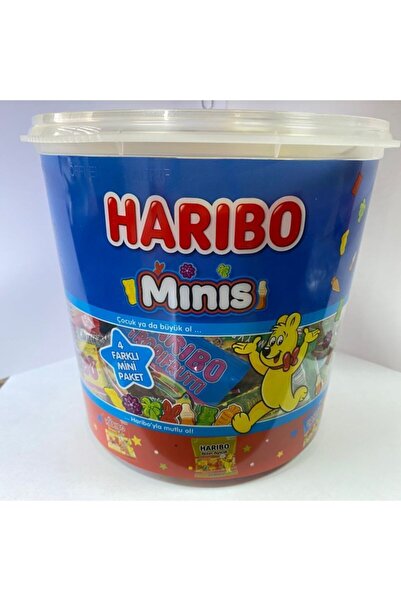 Haribo Miniş 4 Farklı Mini Paket 10 Gr*100 Ad.