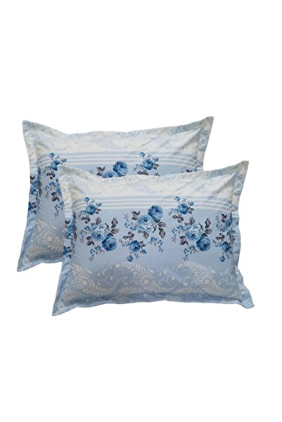 GÜLLÜCE HOME كيس وسادة مصنوع من القطن بنسبة 100% بسحاب