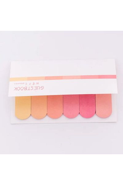 sibga tasarım 120 Sheets Colorful Postit - Bookmark, Bookmark Sticker Note Paper