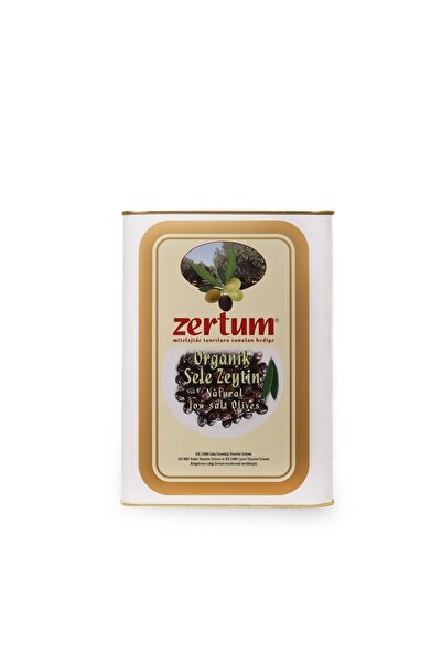 Zertum Organik Sele Zeytin 4 kg