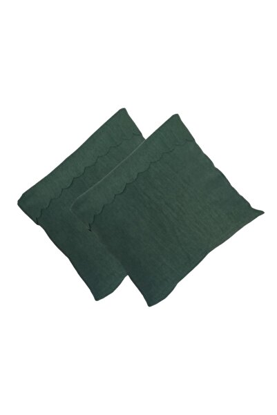 GÜLLÜCE HOME Kırlent kılıfı*2'li*şölin koltuk kumaşı