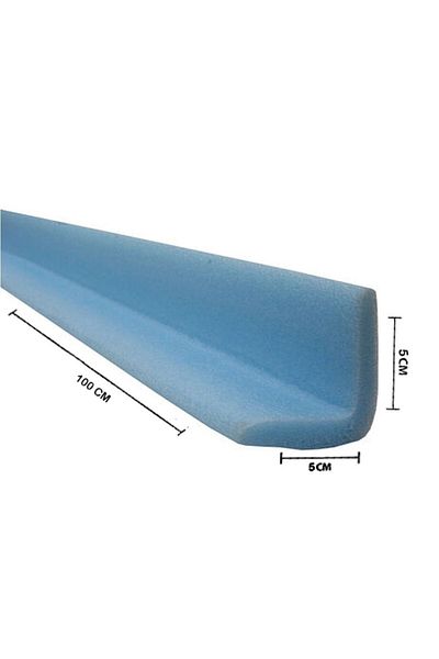 Şeker Portakalım L5x5 1 Meter 4 Pieces Polyethylene Corner Edge Protective Foam Profile Sponge