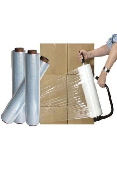 Roll-Up Strech Film ( 1 Kg )17 Micron 50 Cm 1 Adet , Eşya Paketleme ,palet St...