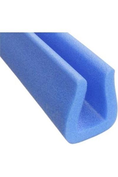 Şeker Portakalım U-40 Blue 1 Meter 4 Pieces Polyethylene Sponge Profile Corner Edge Protector