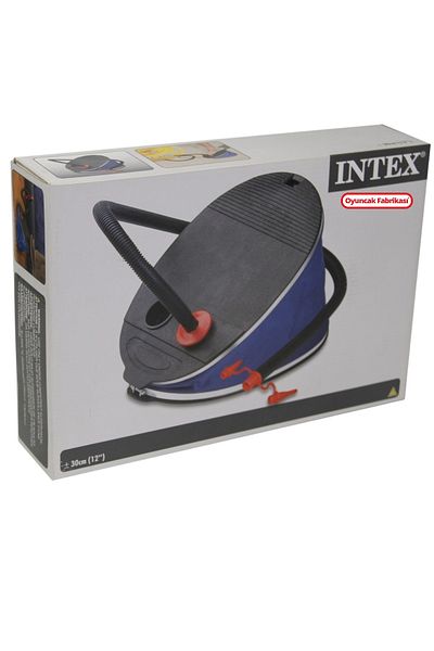 Intex 30 Cm İntex Boat Inflator and Bellows Foot Pump - With Inflator Feature