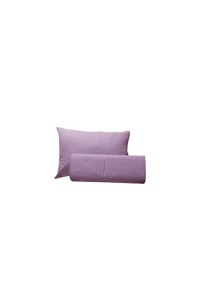 GÜLLÜCE HOME طقم ملاءات سرير مفرد بسيط - 100% قطن