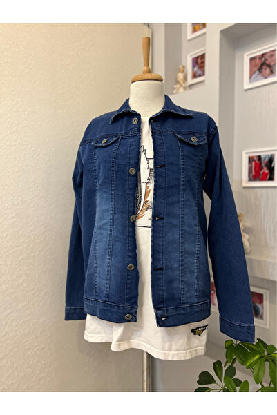 DENİZLİFE Unisex Çocuk Kot Ceket