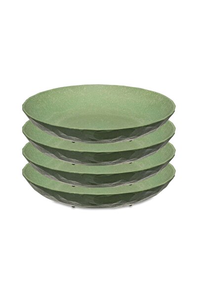 Koziol 4'lü Yeşil Tabak 22 Cm