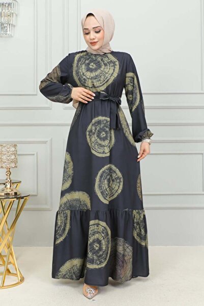 TESETTÜR MÜJDE MERVE Φόρεμα με σχέδιο Aerobin - Κομψό και άνετο