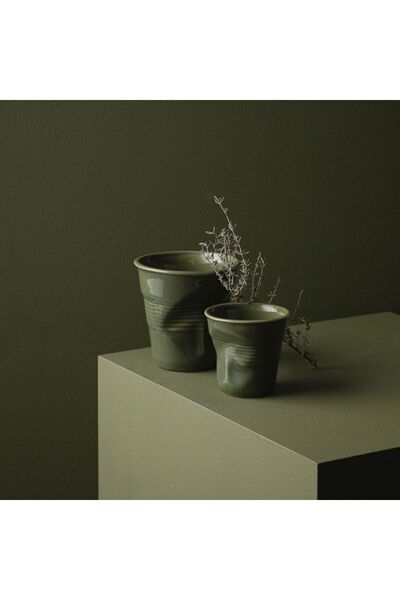 REVOL Froisse Yeşil Espresso Bardağı 80 Ml