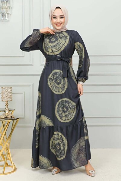 TESETTÜR MÜJDE MERVE Φόρεμα με σχέδιο Aerobin - Κομψό και άνετο