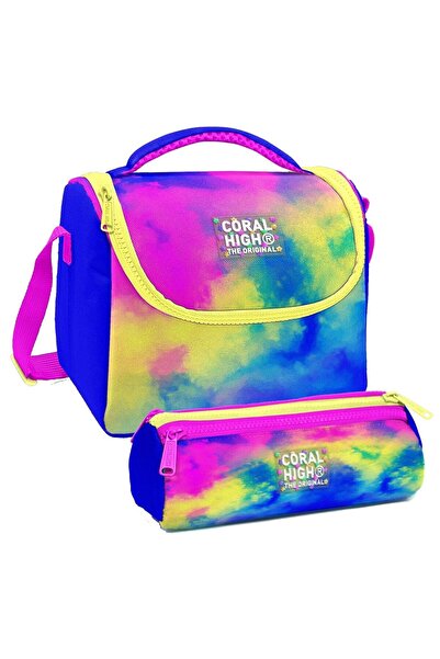 Coral High Šareni B Sa batik šarom I Toplotna izolacija Kutija za ishranu Tor...