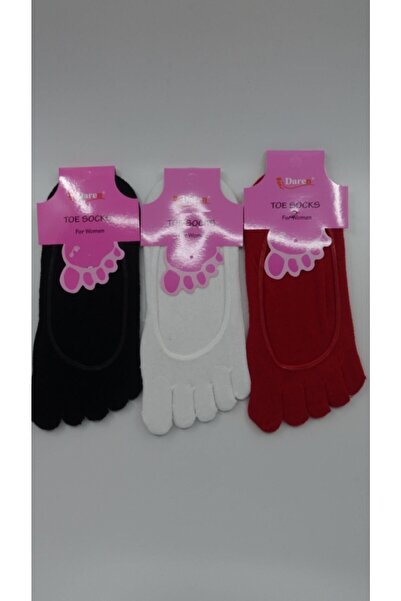 Daren 3 Lü Parmakli Babet Çorap