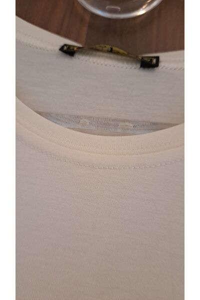 Alfa Women's White Body - Short Sleeve, Crew Neck