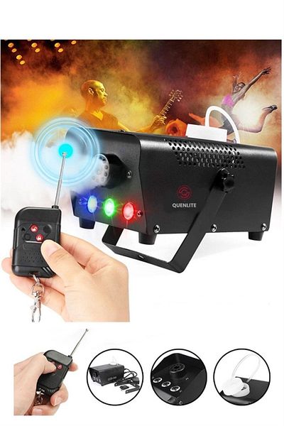 Quenlite Ql-700rgb-led Fog Machine 700 Watt with Wireless Control