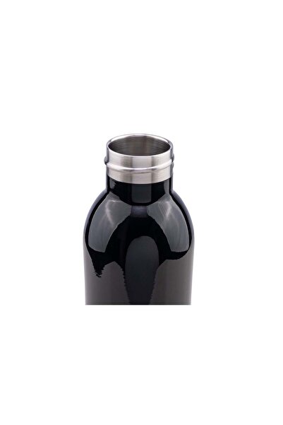 BUGATTI Glossy Black Twin Stainless Steel Thermos 500Ml