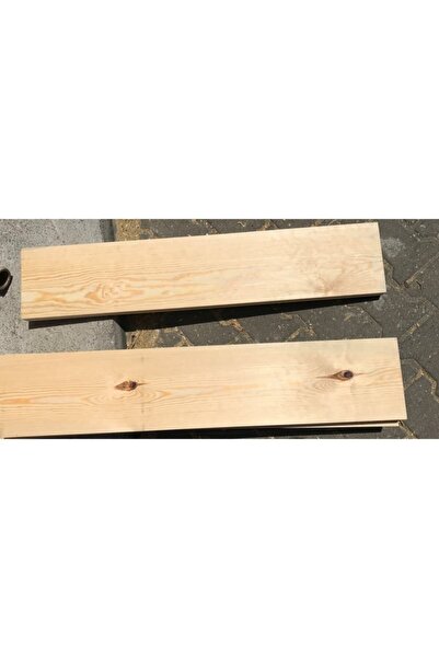 evbiziz Doğal Ahşap 9x2x100 Cm Silinmiş Zımparalanmış Net Ölçü Kereste 4 Adet