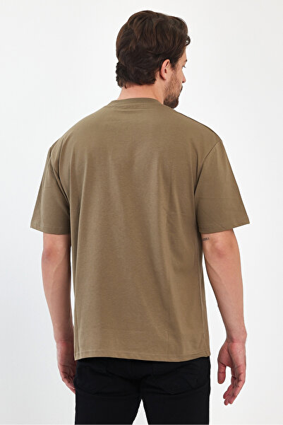 Rodi 7023 Model Men's Crew Neck Printed T-Shirt