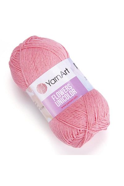 Yarnart Λουλούδια Unicolor - Πλεκτό Χέρι Σολομός-735