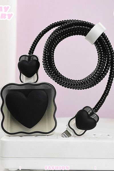 WANNA PROTECT Iphone 18-20w Uyumlu Figürlü Sevimli Şarj Başlığı Adaptörü Örme...