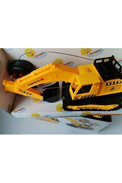 ismega Uzaktan Kumandalı Iş Makinesi Kepçe Ekskavatör Işıklı Oyuncak