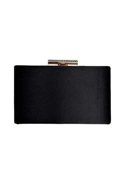 Generic Brand Women's Evening Dress Bag with Gold Case – Shiny Satin, Evening...