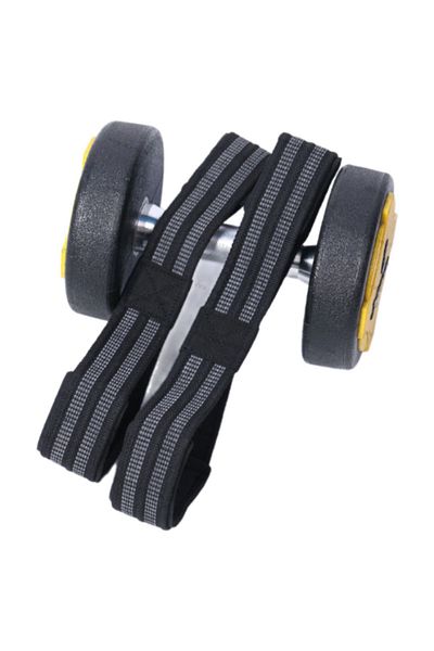 SAVUR 8 Loop Fitness Straps / Weight Lifting Strap Lifting Straps